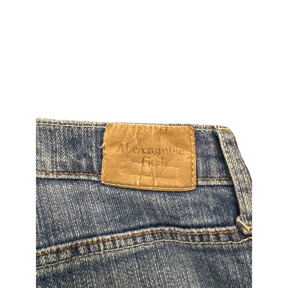Abercrombie Fitch Jeans Womens size 4S Emma Stretch Medium wash Denim Blue - Picture 5 of 9